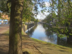 Canal Scene, Den Haag.